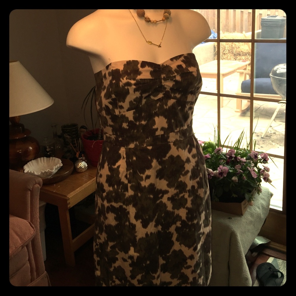 J. Crew Strapless dress